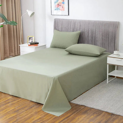 Green Flat Earthing Bed Sheet