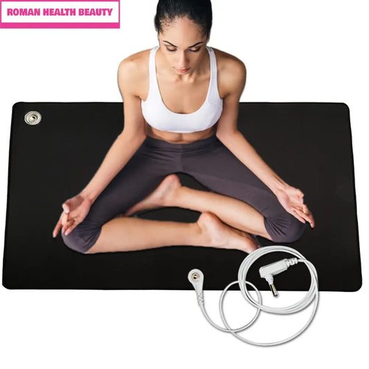 Grounding Mat for Improving Sleep Grounding Pad Health Cushion with Earthing Cable EMF Recovery Protection Release Electrostatic