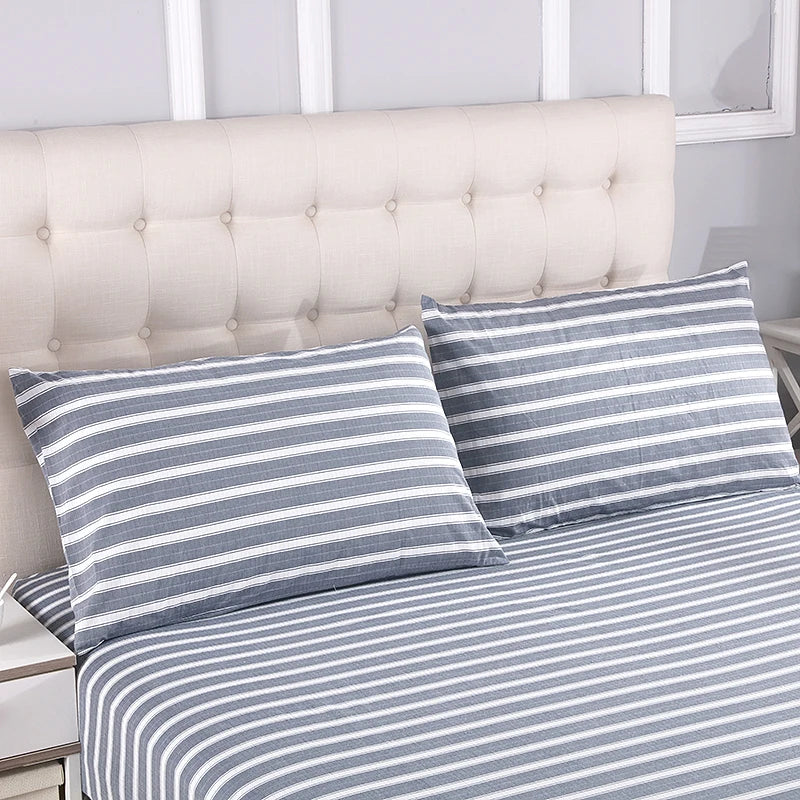 Wide Stripe Earthing Pillow Case